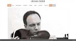 Desktop Screenshot of alessiobidoli.com